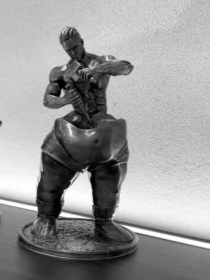 Escultura na Clínica Bendita Forma